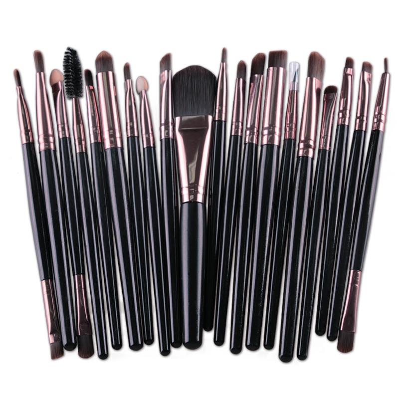 MAANGE Set De 20 Brochas De Maquillaje Para Ojos Profesional Shopee