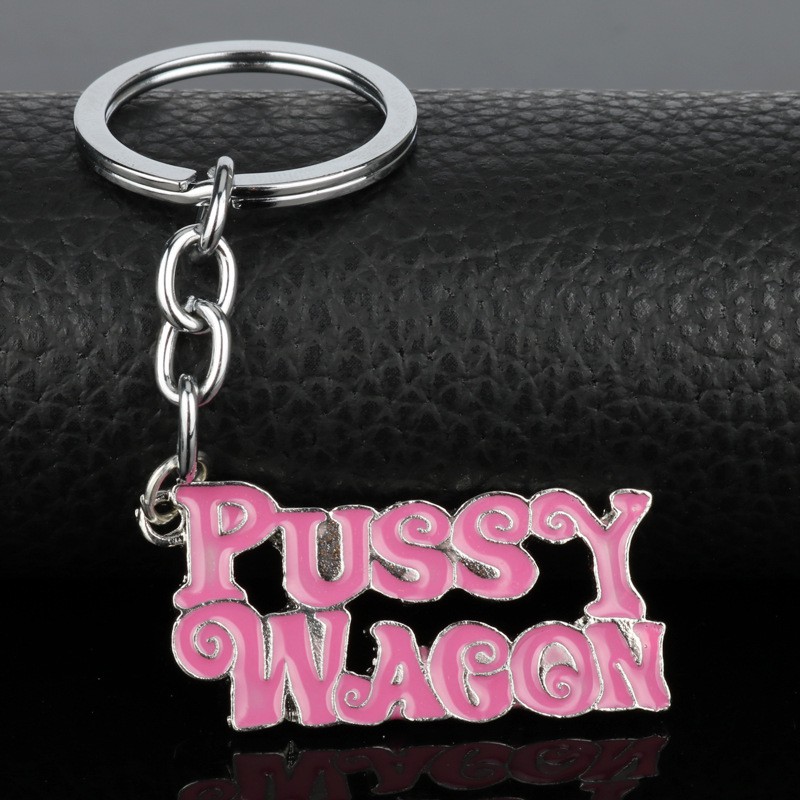 Nuevo Producto Kill Bill Pussy Wagon Llavero Kill Bill Metal Colgante