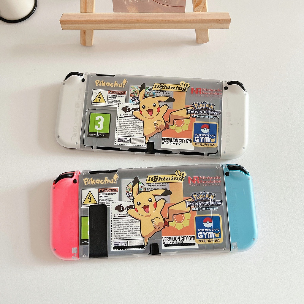 Pikachu Adecuado Para Nintendo Switch OLED Fundas Protectoras