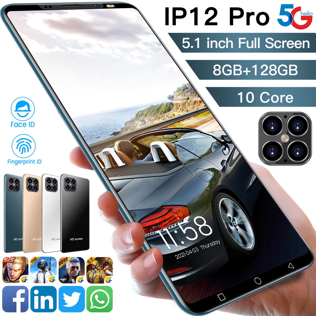 Smartphone I Pro Max Gb Gb Pulgadas Celulares Mah G