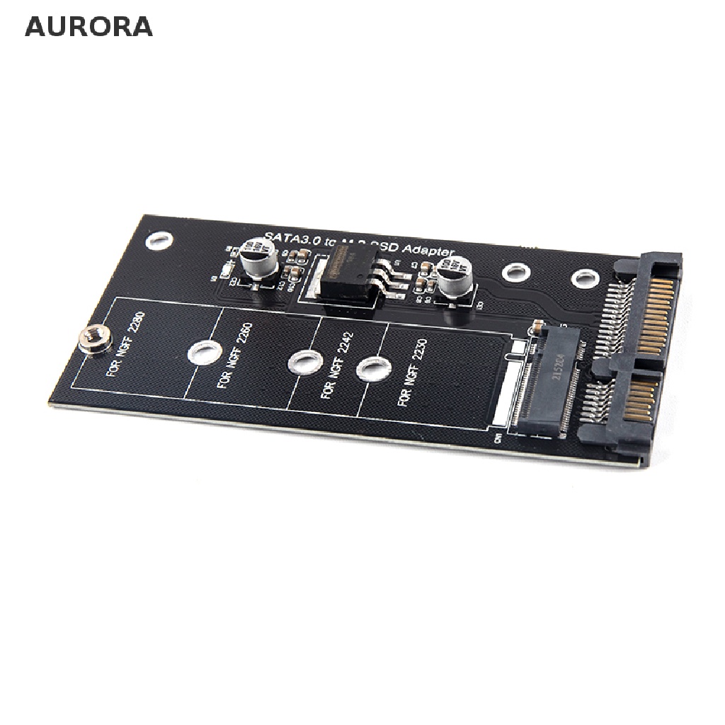 AURORA NGFF M 2 Adapter M2 SATA3 Raiser M 2 To SATA Adapter SSD M2 To