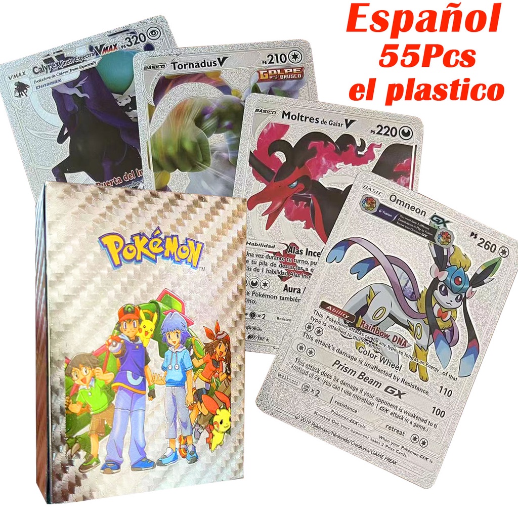 Cartas Pokemon En Español Carta Nueva Llegada VMAX Holográfico