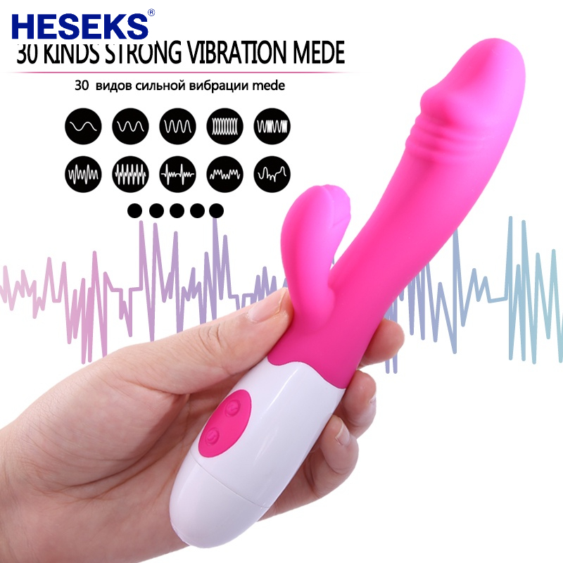 Vibrador Femenino De Velocidades Vagina Dual Vibraci N Silicona