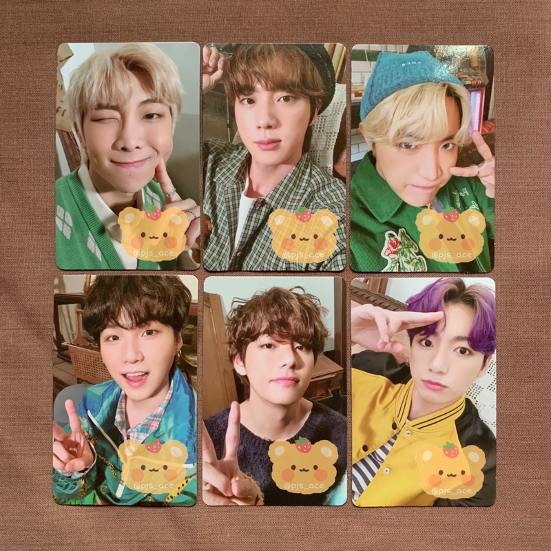 Tarjeta fotográfica aleatoria RPC BTS Deco Kit Namjoon Jin Suga J Hope