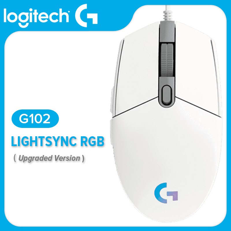 Logitech ratón óptico G102 LIGHTSYNC PRODIGY G203 para videojuegos