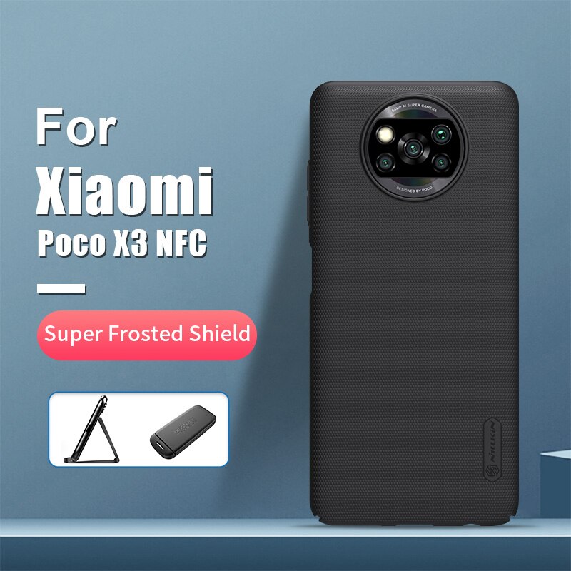 Funda Xiaomi POCO X3 Pro NILLKIN Escudo Esmerilado Trasera De Plástico