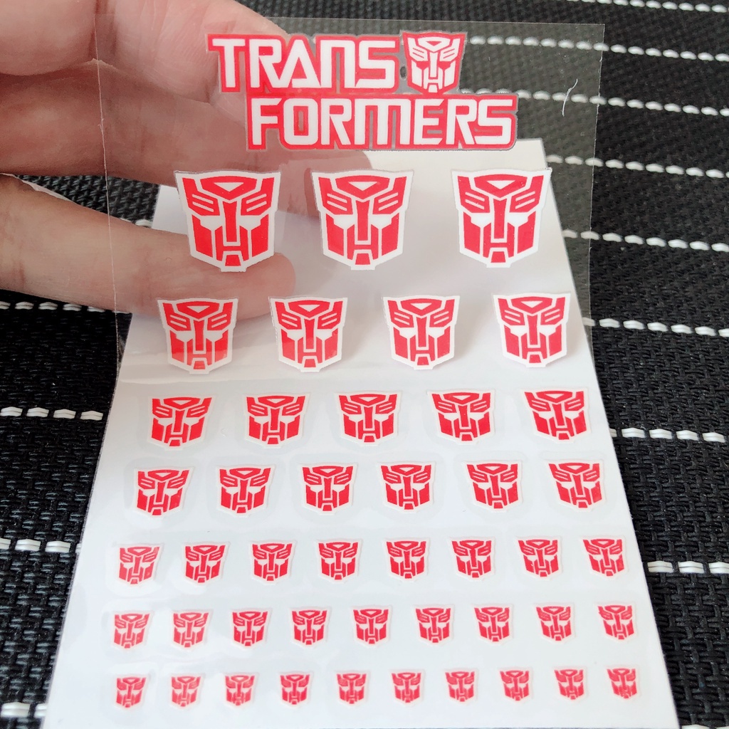 Transformers Pegatinas Transformadores Calcoman As De Shopee M Xico