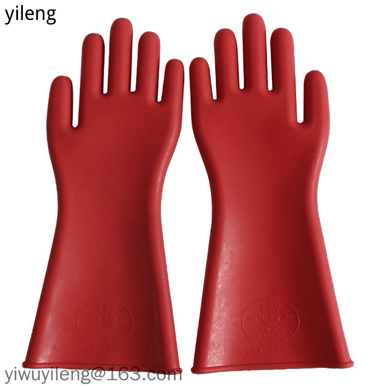 Guantes Aislantes De Goma Antivivos Para Electricista De Alto Voltaje