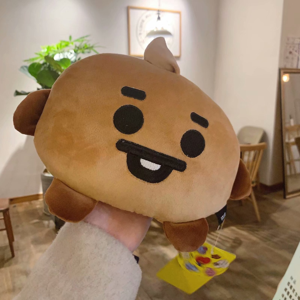 Bt21 BTS Muñeca Almohada Coche Juguete Tata Cook RJ Koya Shoky Hombre