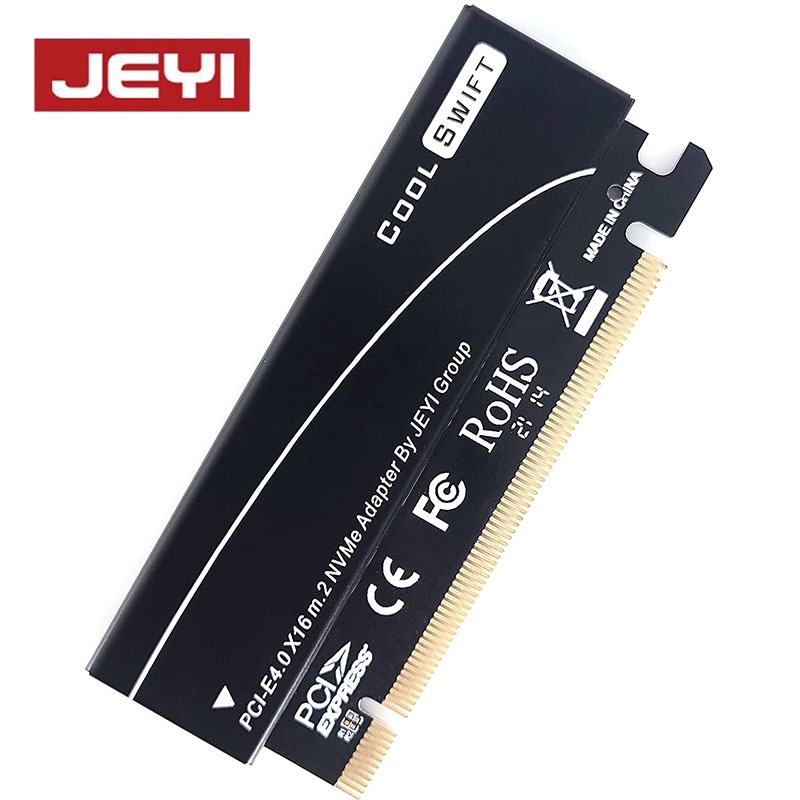 JEYI M 2 Key Nvme SSD A PCI E 4 0 Adaptador Tarjeta Express 4 0 X16