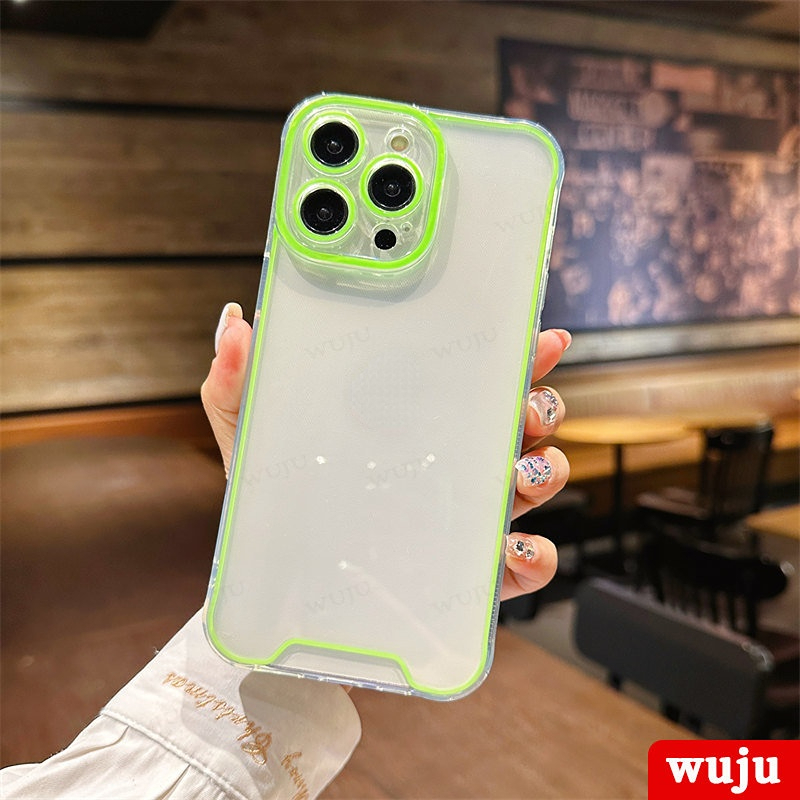 WUJU Night Light Funda De Silicona Luminosa Compatible Para IPhone 14