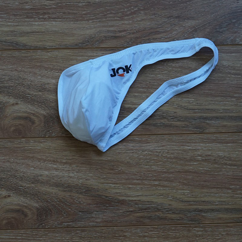 Ropa Interior Para Hombre De Color Sólido Tangas De Un Lado Sexy Bikini