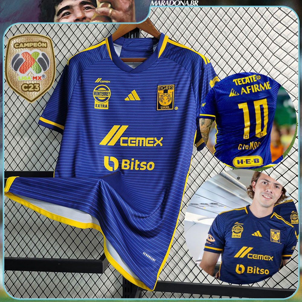 jersey tigres fútbol Shopee México