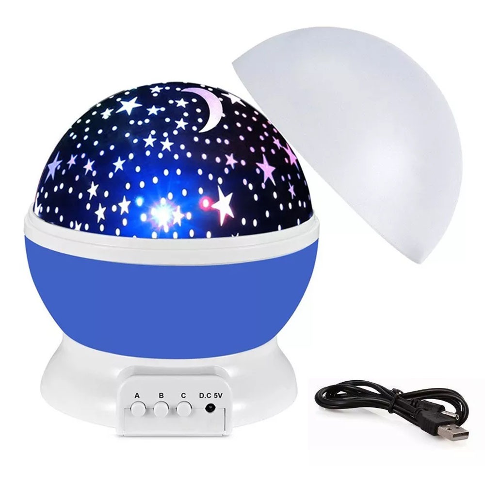 Lampara Proyector De Estrellas Luces Led Niños Usb O Pilas Shopee México