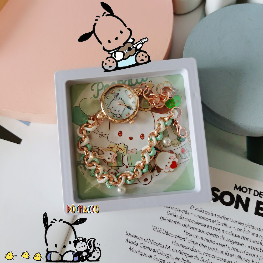 Sanrio Mi Melod A Kuromi Cinnamoroll Reloj Anime Kawaii Lindo