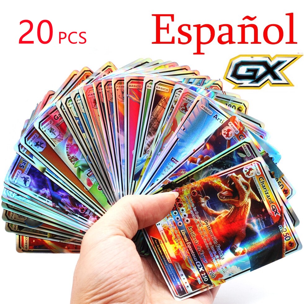 Kit De Tarjetas Espa Ol Brillante Pok Mon Vmax Gx Garantizado