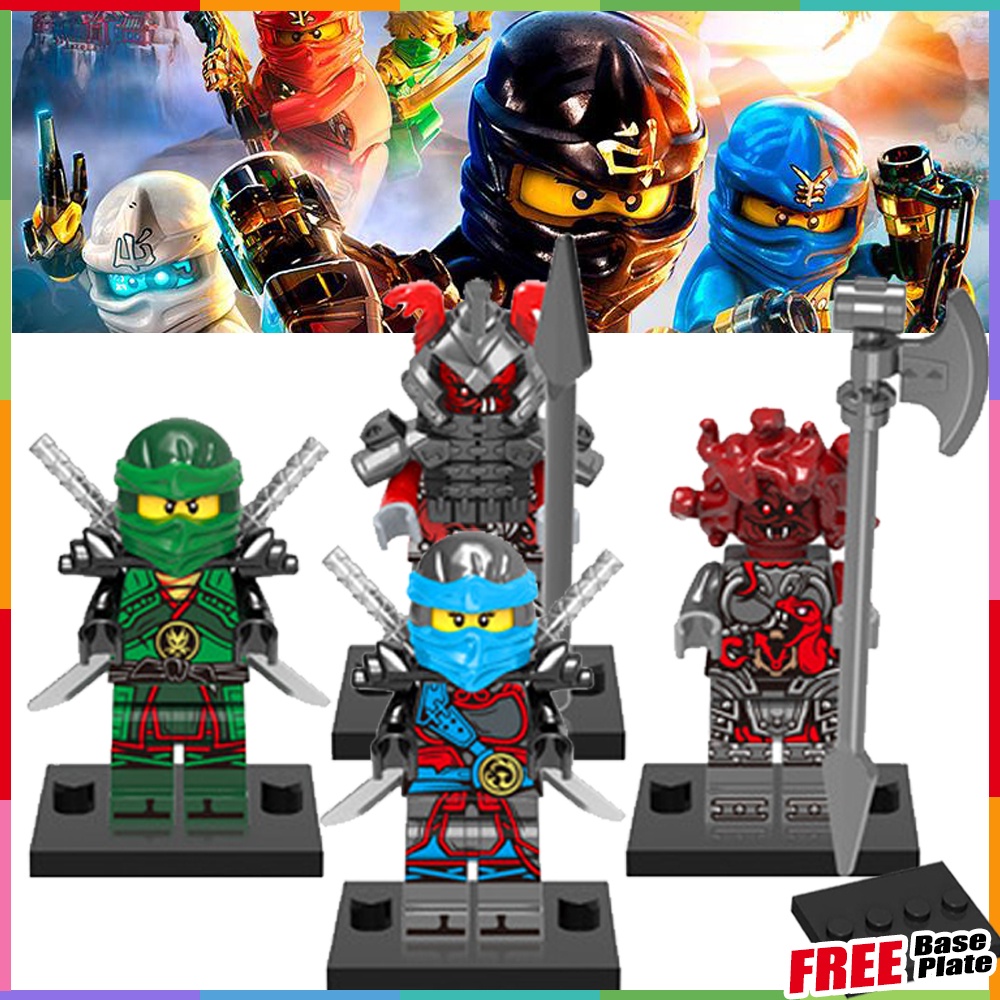 Ninjago Minifigures NYA Lloyd The Wei Snake Vermin Juguetes Regalos