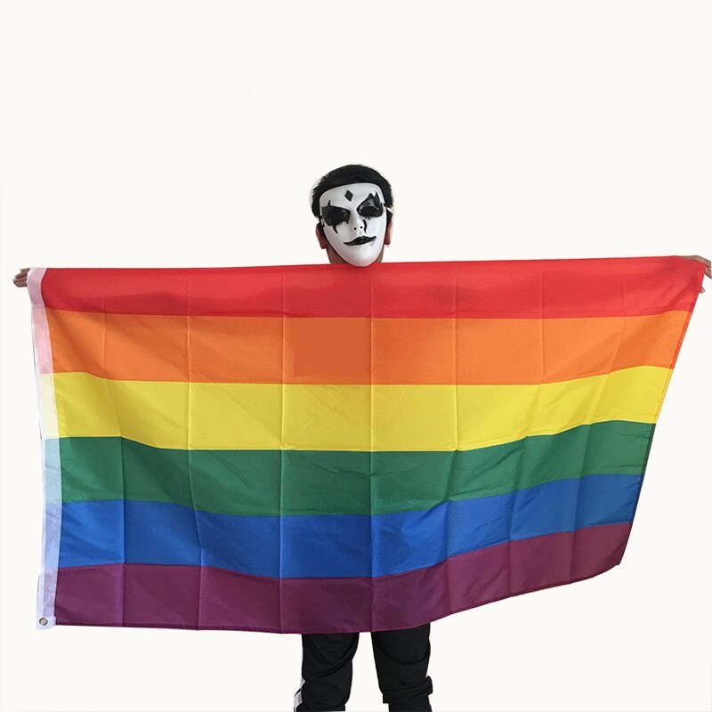 Cm Arco Iris Bandera Gay Lesbiana Bisexual Orgullo Lgbt