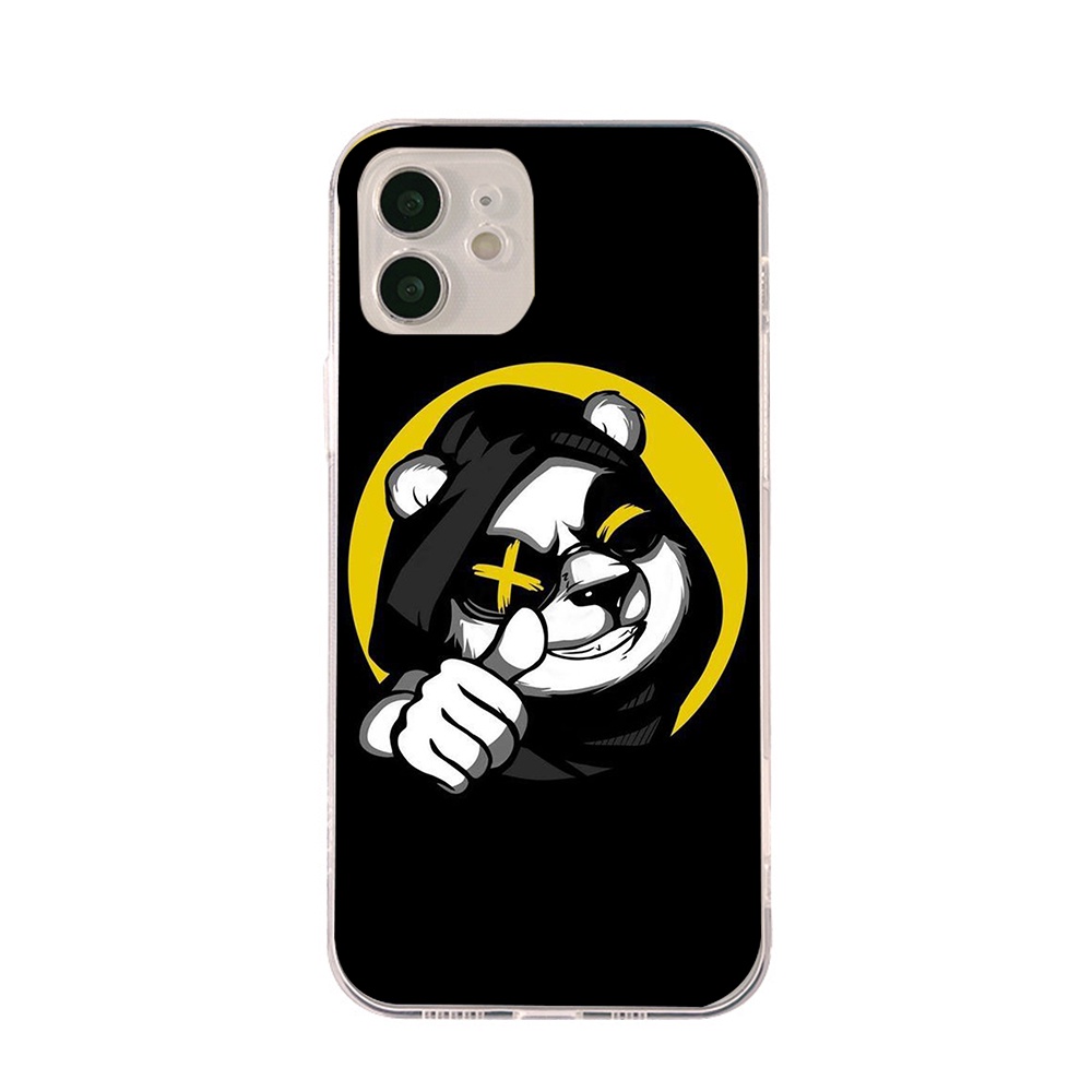 Y Funda De Tpu De Silicona De Oso De Hip Hop Compatible Para