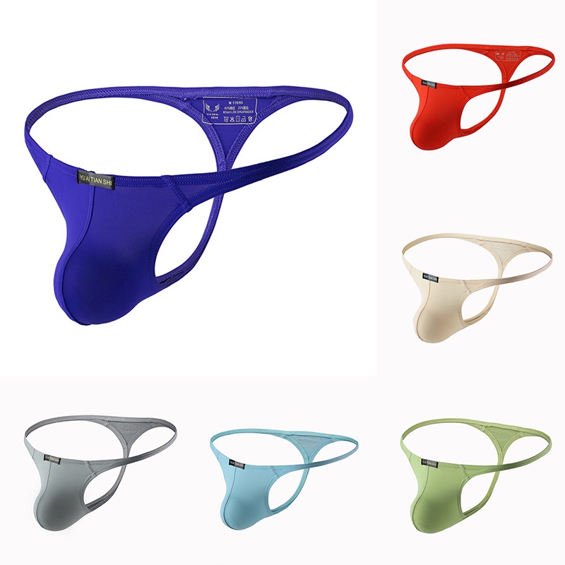 Tangas Sexy Para Hombre Bikini Ropa Interior T Back G String Masculino
