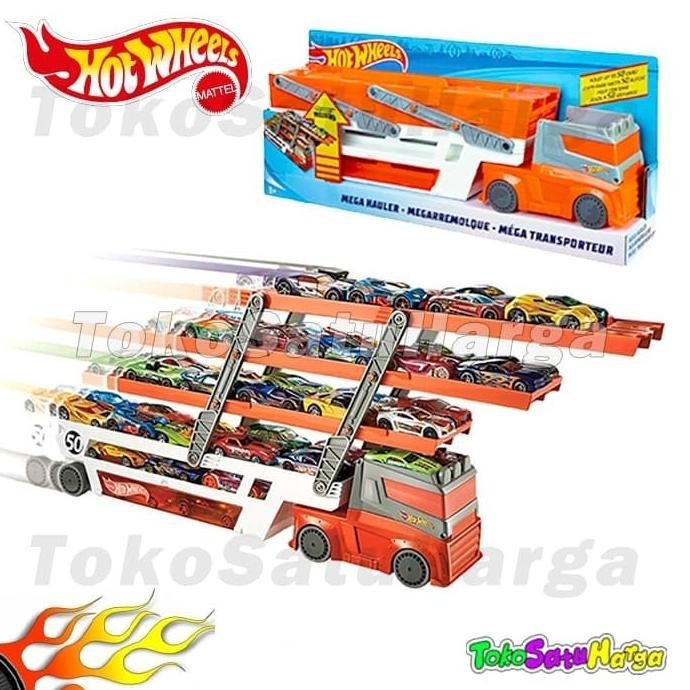 Hot Wheels Hw Mega Hauler Rig Truck Hotwheels Transporte Camión 50 Precio Especial Shopee México
