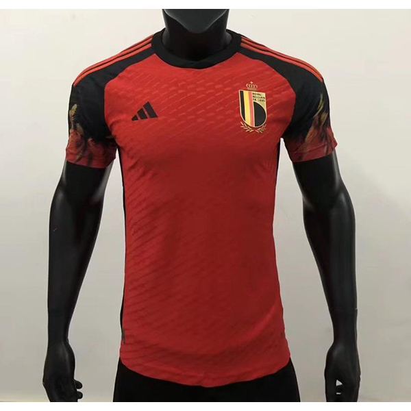 Jersey Belgium World Cup 2022 versión del jugador Jersey bélgica Home