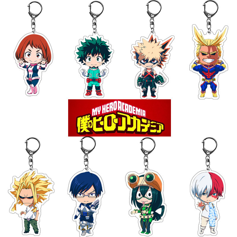 Llavero Acr Lico Anime My Hero Academia Llavero Transparente Regalo