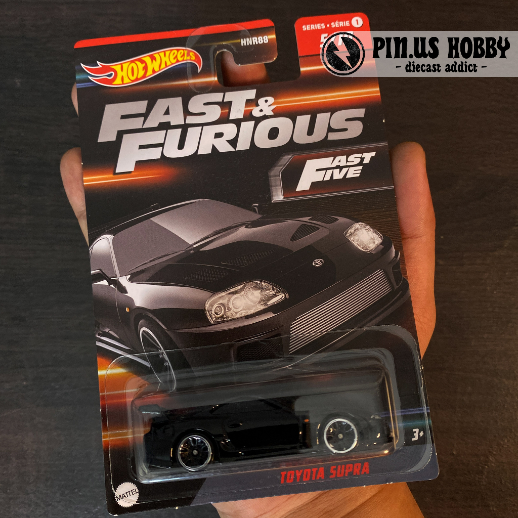 Hot Wheels R Pido Y Furioso Toyota Supra Mk Fast Furious Negro