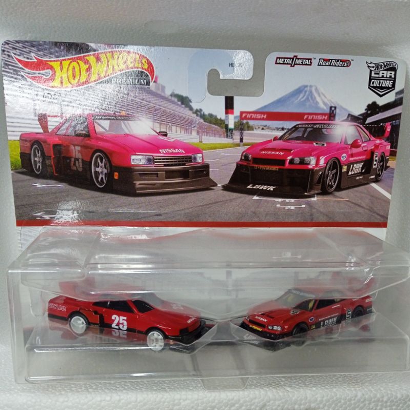 Hot Wheels Premium Dos Pack Lb Er Super Silueta Nissan Skyline Cultura Del Coche Shopee M Xico
