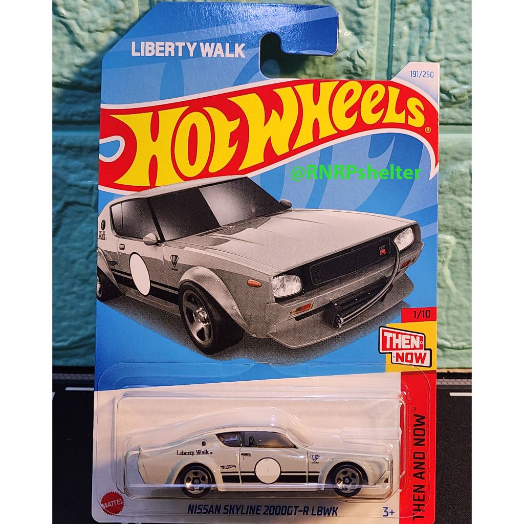 Hot Wheels Ruedas Calientes Originales Mattel Nissan Skyline 2000GT R