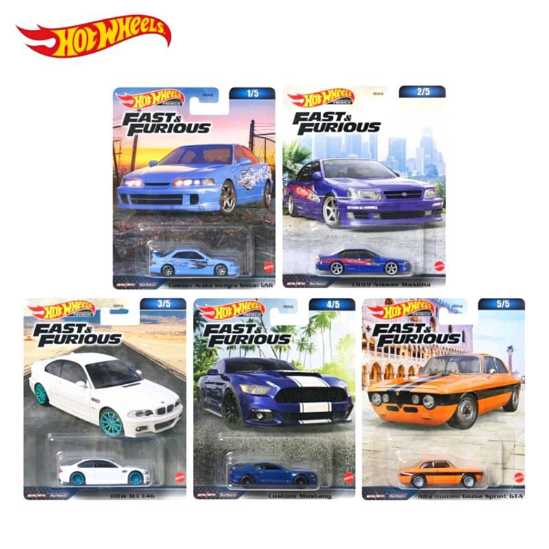 Hot Wheels R Pido Y Furioso Premium Nissan M Xima Custom Acura