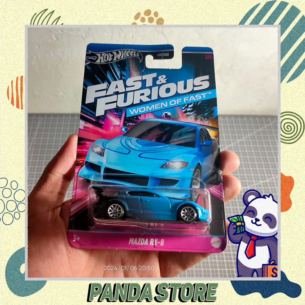 Hot Wheels Rápido Y Furioso Mujeres De MAZDA RX 8 Shopee México