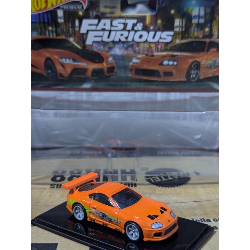 Hot Wheels Loose Premium Toyota Supra Mk Naranja R Pido Y Furioso