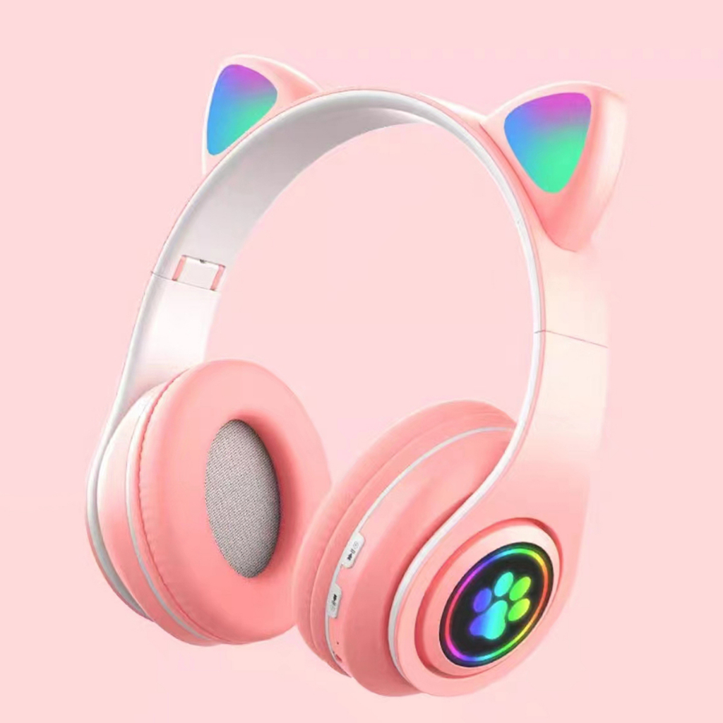 Auriculares Para Orejas De Gato Jst B M Lindos Auriculares