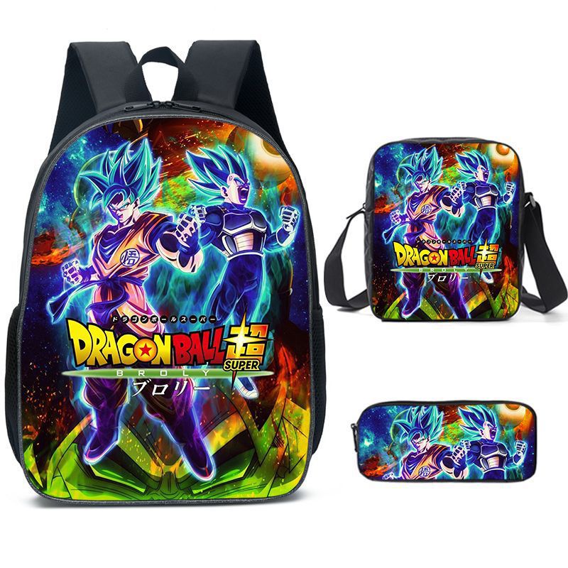 Mochila Escolar Dragon Ball De Estudiantes De Escuela Primaria Y