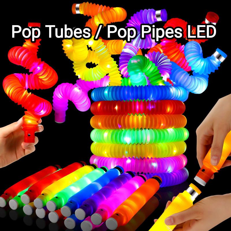 Led Pop Tubos De Luz Sensorial Juguete Para Adultos Fidget Alivio