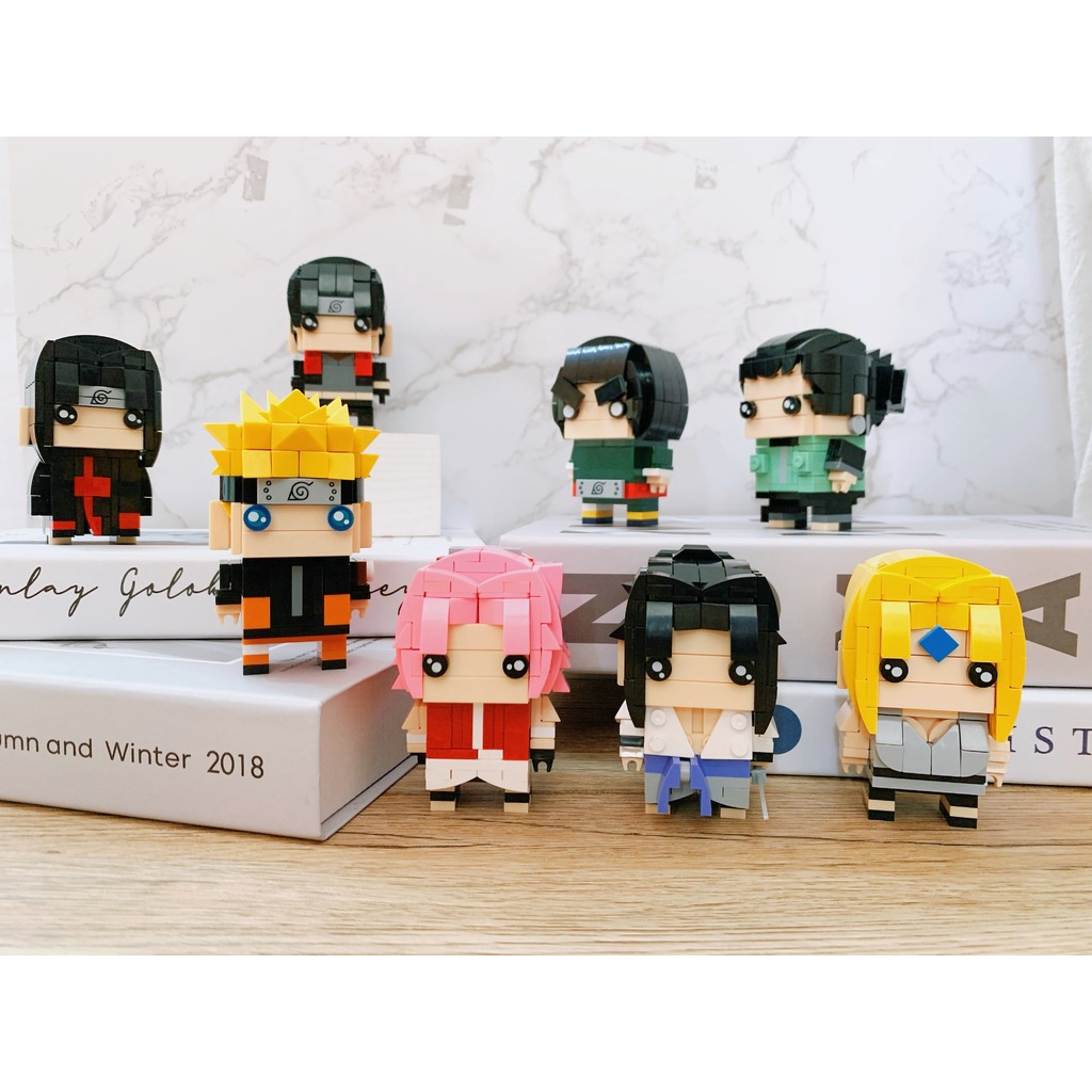 Bloques De Construcción Naruto BrickHeadz Sakura Sasuke Itachi