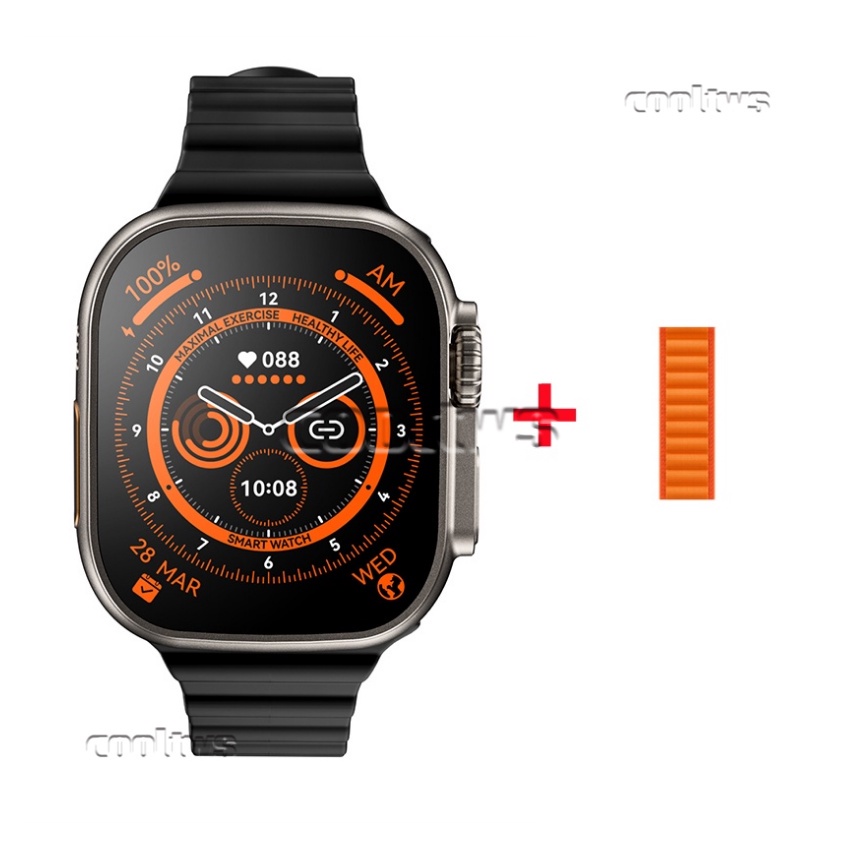 IWO ZD8 Ultra Max Series 8 Smart Watch 49MM NFC Llamada Bluetooth