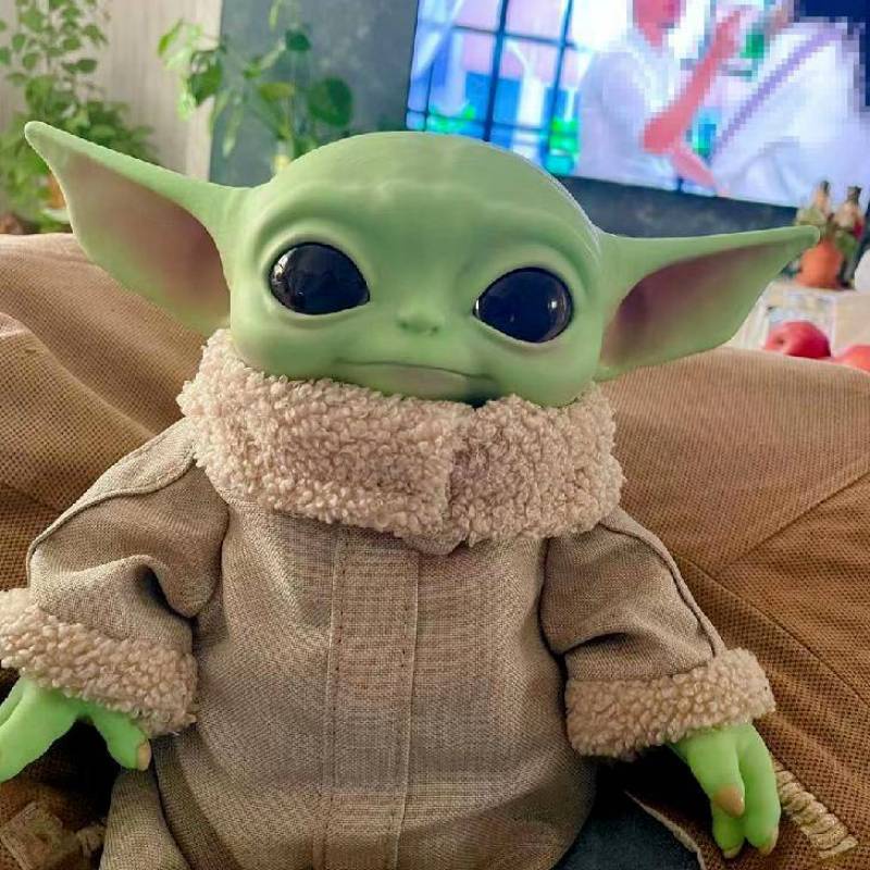 28cm Baby Yoda Peluche Maestro The Mandalorian Force Muñeca Navidad