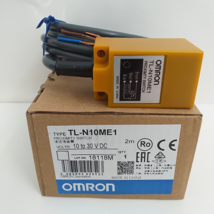 Sensor De Proximidad Omron Tl N10Me1 Shopee México