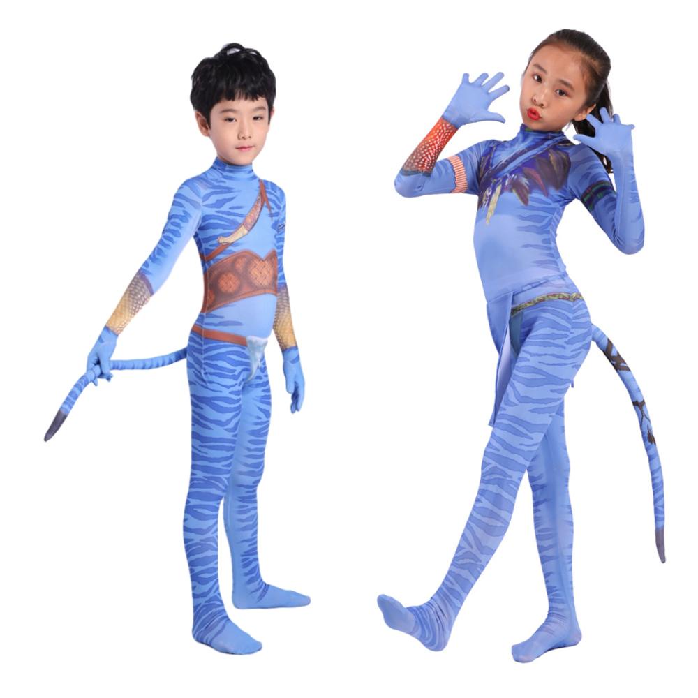 Halloween Avatar Jake Sully Cosplay Monos Neytiri Body Na Vi Disfraces