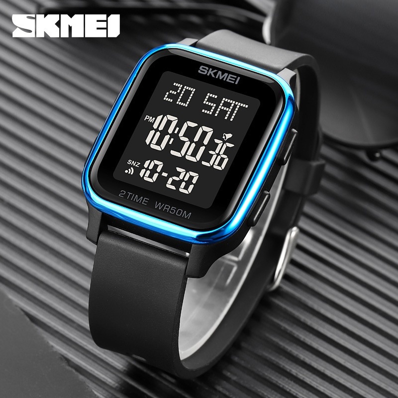 Skmei Reloj Hombre Deportivo Digital Resistente Al Agua Shopee