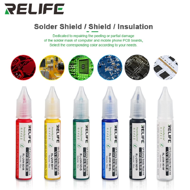 Relife Welding Uv Green Glue Rl Uvh M Scara De Soldadura Curable