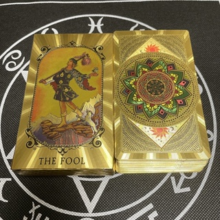 Golden Beautiful Tarot Ingl S X Cm Tarjetas Baraja Centennial Smith