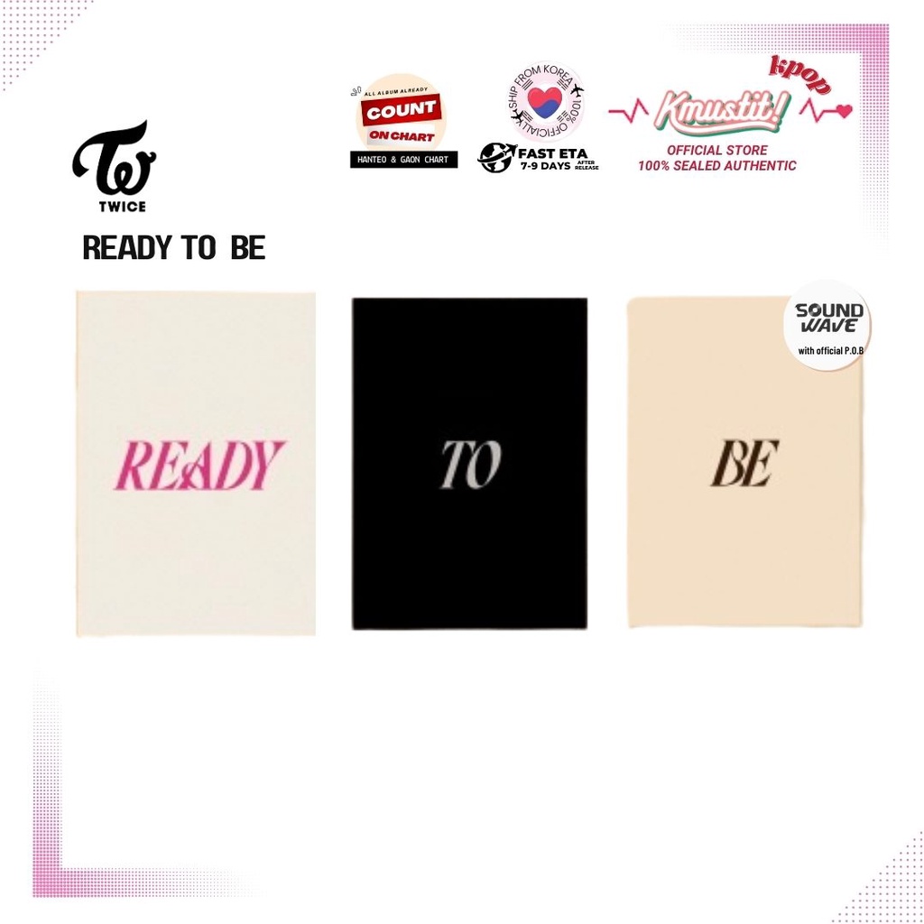 Twice Ready To Be Mini Th Album Preorder Benefits Soundwave