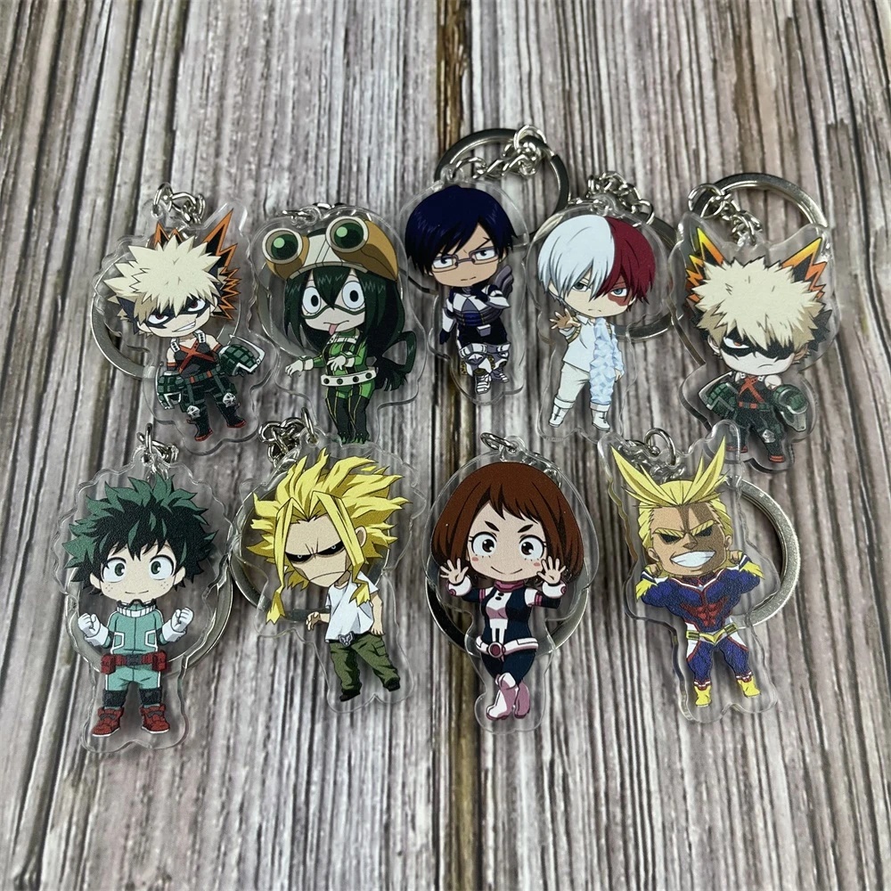 Charms Anime My Hero Academia Llaveros Asui Tsuyu Froppy All Might