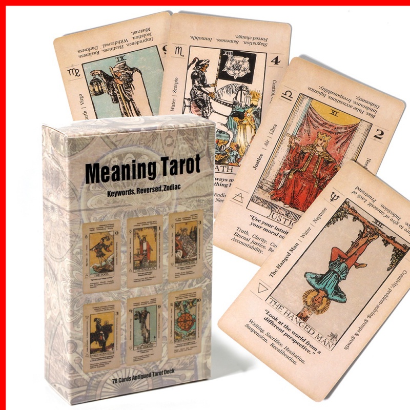 Tarot Con Significado En Ellos Principiante Tarot Palabra Clave