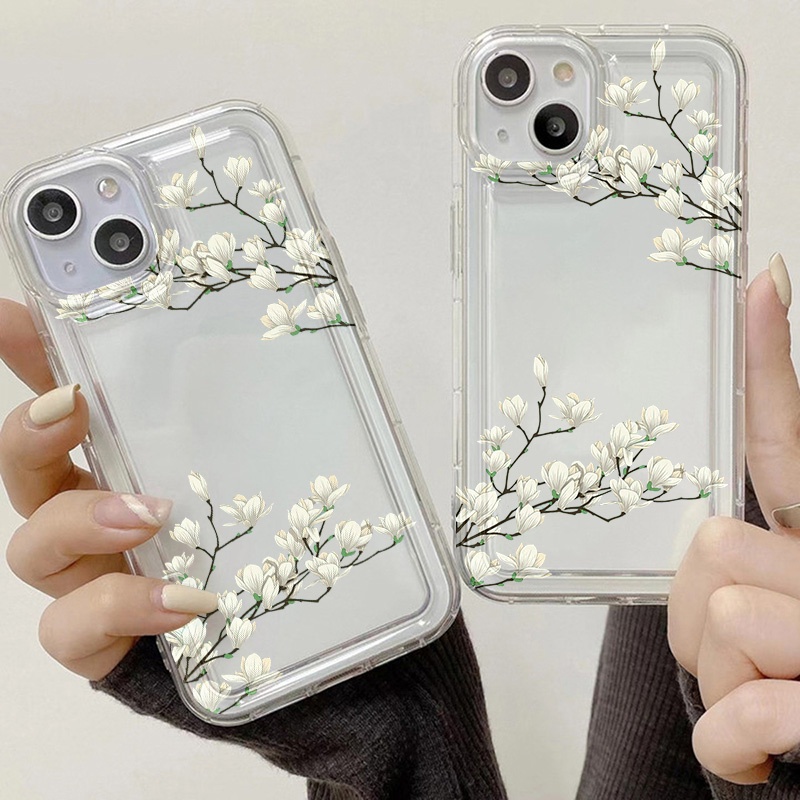 Funda De Flores Florales De Primavera Para Samsung A12 A10 A10S A14 A13