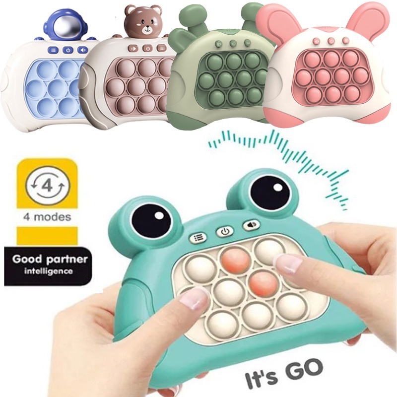 Pop It Pro Quick Push Bubbles Game Console Series Juguetes Speed Up