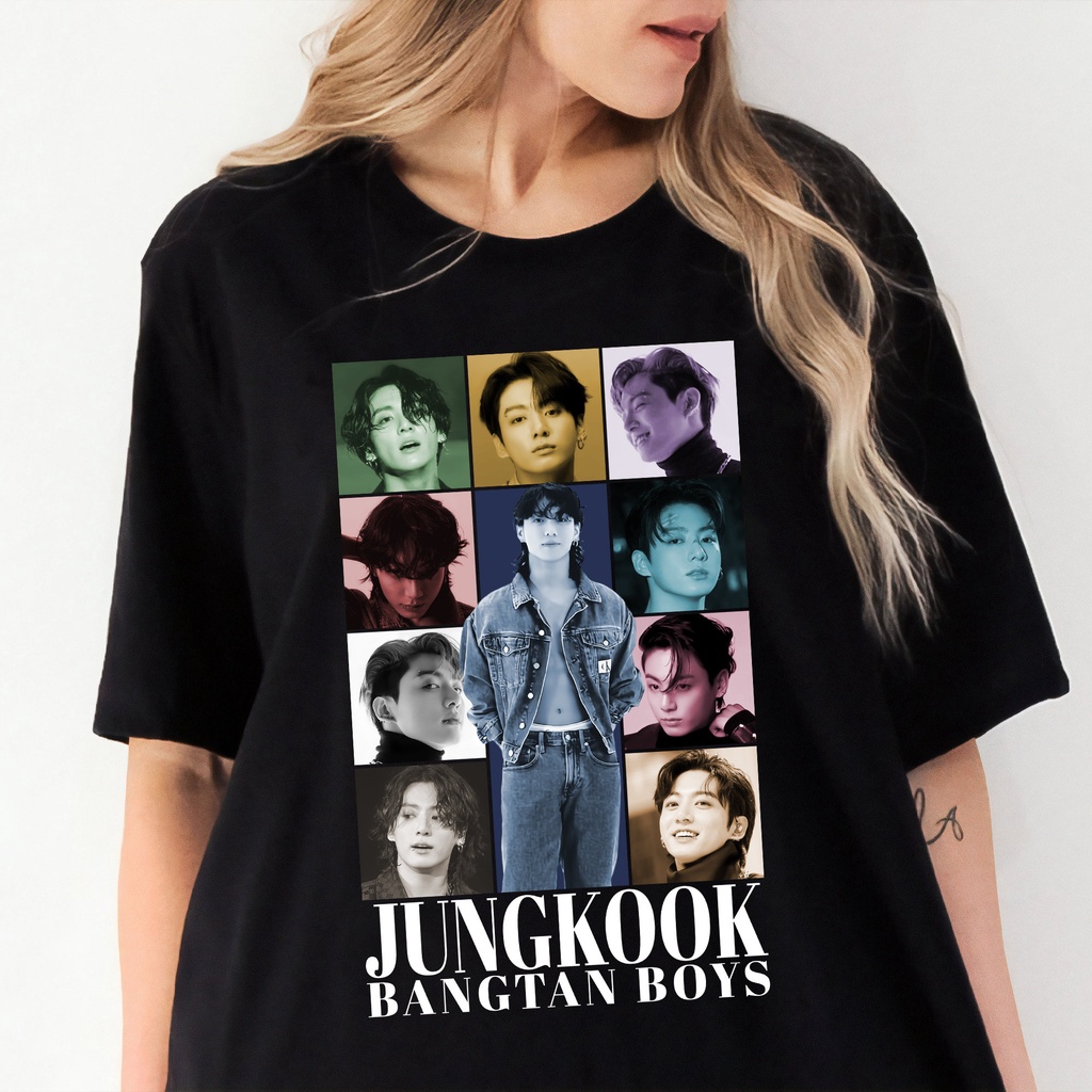 Camiseta De Algodón BANGTAN JUNGKOOK SEVEN Album Talla Grande Para